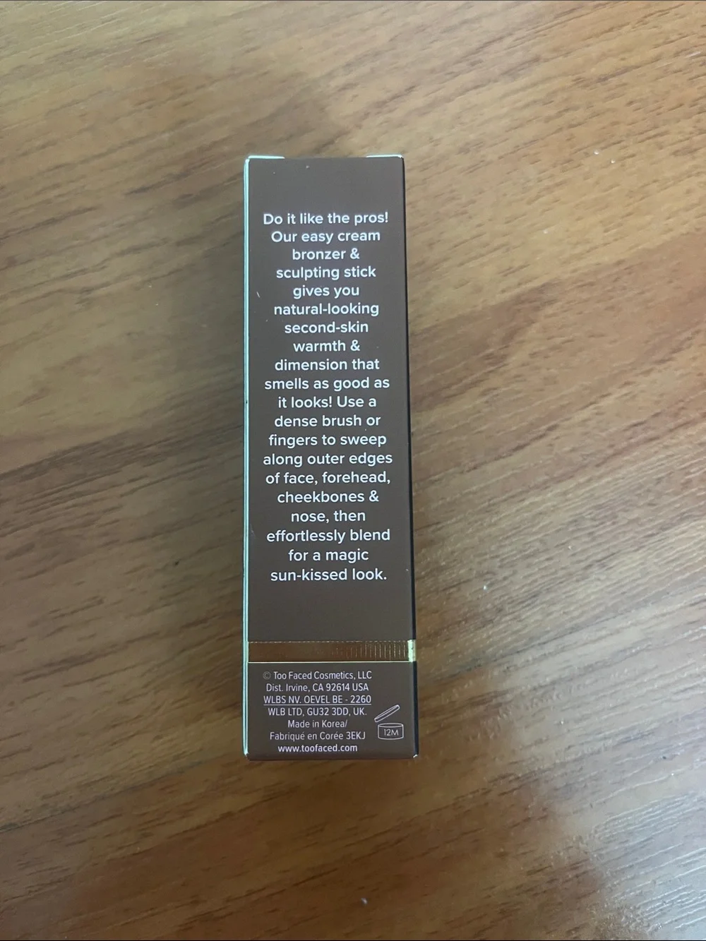 Too Faced Chocolate Soleil Melting Bronzing & Sculpting Stick in Milk Chocolate